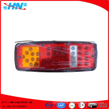 Amber-Red-White Lâmpada de cauda do caminhão do diodo emissor de luz 24V com 36 LED Quantidade